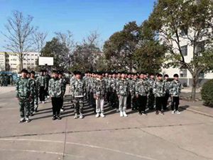 项城中专2021春季新生军训掠影
